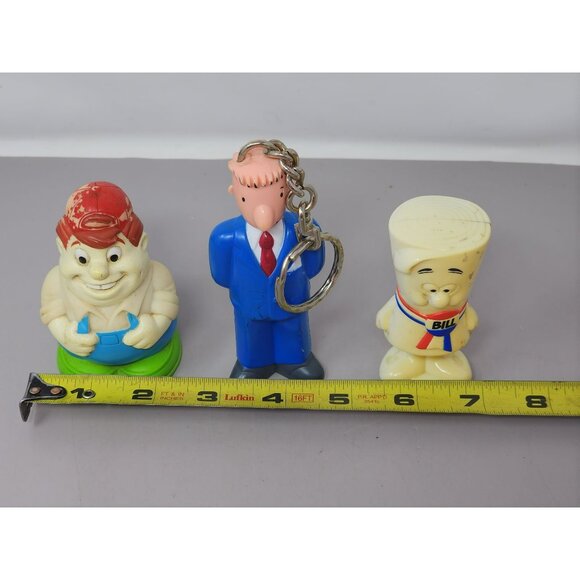 Vintage 90s Cartoon Collectibles Doug Keychain Fat Albert Schoolhouse Rock Bill - Picture 10 of 11